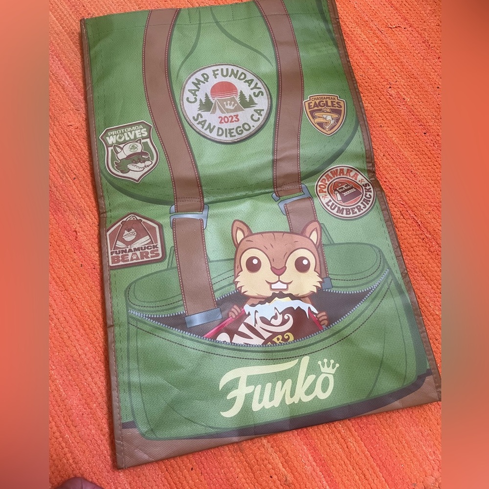 Rare Funko Fundays 2023 Swag Bag Backpack San Diego Comic Con